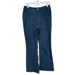 Chico's Sz 1 Medium 8 Short Women's Vintage Corduroy Stacey Pants Black W/Tags